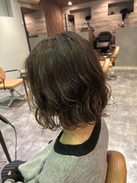 ステレオ ヘアデザイン 安城店(STEREO HAIR DESIGN) …レディースボブパーマ(11月)…