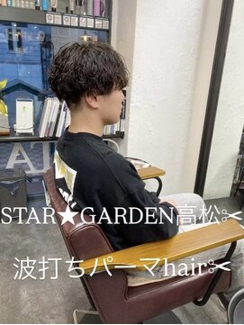 2025年メンズから人気◎波打ちパーマ hair◎