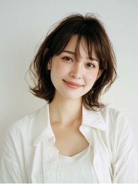 ニスル センター南店(NISURU) 似合わせカット/大人ガーリー/ダークアッシュ/着物/センター南