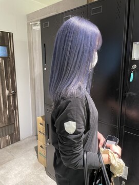 ラッシュヘアエン(Rush hair en) ブロンド/カラー/ブリーチ/倉敷/ワンホンヘア/レイヤーカット