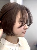 ほんのり前上がり mini bob