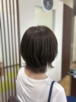 ラポールヘア イオン時津店&nbsp;【 くびれボブ × ベージュカラー 】