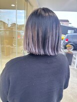 ヒビカ(HIBIKA) プツッとボブ×アンブレラカラー