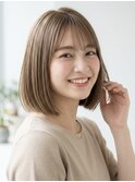 大人ボブ/タッセルボブ/ぱつっとボブ/ボブ/10代20代30代