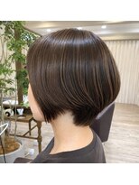トゥルーブ バイ ファースト 富沢店(trove by first) グラデーションボブ×アッシュベージュ
