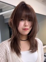 ジアン テラス(GIEN TERRASSE) レイヤーカット/亀井詩奈