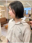 morio 骨格矯正カット　札幌　外ハネボブ　切りっぱなしボブ