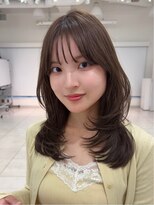 ポーチバイハニー オモテサンドウ(PORCH by HONEY omotesando)&nbsp;ミディアムヘア/グレージュ/ハッシュカット