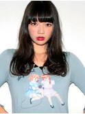 『 ダークグレージュ 』外国人風 ☆ ラフsemi-long♪
