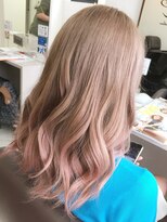 ネクスト 池袋(NEXT)&nbsp;《ミルクティー×ほんのりピンク》ハイトーングラデ【NEXT池袋】