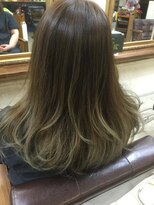 ファシオ ヘア デザイン(faccio hair design) グラデーションカラー