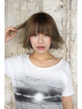 ラシエル 両国店(Laciel) 大人可愛い外ハネ似合わせボブカット♪