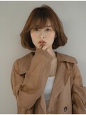 【enntaku新宿】前髪ありニュアンスボブ
