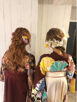 マチュレ 池袋(Mature) 『ヘアセット専門店Mature』袴着付け+ヘアセット2