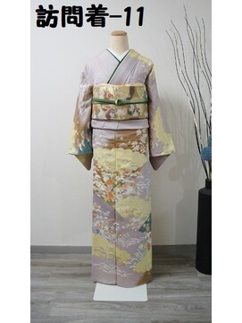 きものサロン すずめ屋 レンタル訪問着-11(雲)