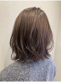 外ハネMIXミディ