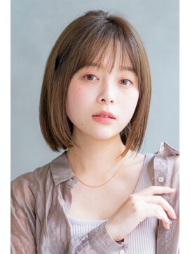 ケイト(kate) [kate] 大宮　マロンベージュ×シンプルボブ