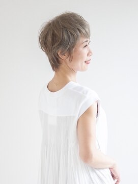 えがお美容室 【えがお美容室】50代60代に人気◎グレージュカラースタイル