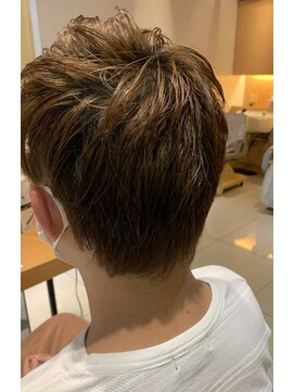 ディア アアルト 本厚木駅前店 メンズ　スモーキートパーズカラー【ディアアアルト　秀島拓実】