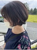 ゆったり 丸み ショート