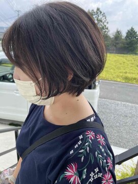 ヘアーオルオル(hair oluolu) ゆったり 丸み ショート