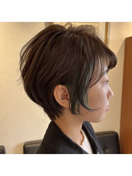 アルマヘアー(Alma hair by murasaki) ◎ショートスタイルにインナーカラー◎