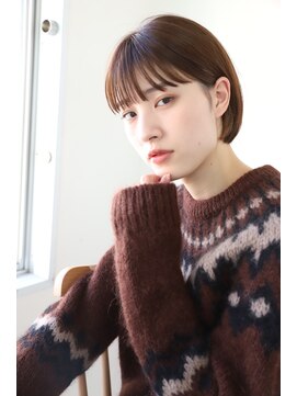 エクリ 麻布十番(equri) 大人かわいいショートボブ