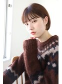 大人かわいいショートボブ