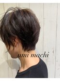 umi machi シックな大人ショート　2022/4/13