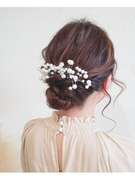 ダブル バイ フローリッシュ(Double × F) まとめ髪セットアップ