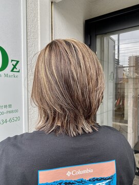 オズ デザイン マーケット(Oz Design Market) ボブウルフ/ウルフレイヤー/切りっぱなしボブ