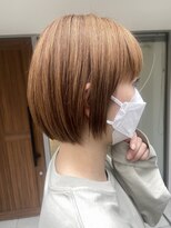 インビテーション(invitation) マロンベージュ・ショート・ワイドバング