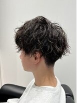 モッズヘアメン 名護大東店(mod's hair men)&nbsp;ツーブロック刈り上げカジュアルツイスパショートo名護大東