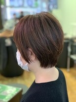 フレンズ 環状通東店(friend's)&nbsp;大人ショート/丸みショートボブ/前下がりショート/30代40代　5