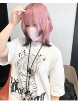 シピ バイ ブレス(shipi. by brace)&nbsp;ホワイトピンク/ブラック/エンドカラー/顔まわりカット