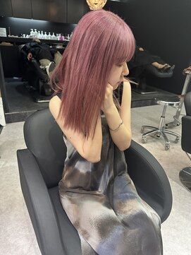 ペレ 渋谷(PELE) kya145_ /マチルダボブ/ピンクベージュ/インナーグレージュ/渋谷