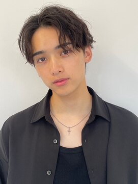 ツーダブルバイフィフス 茶屋町店(WW.. by fifth) センターパートニュアンスパーマスパイラルパーマメンズパーマ