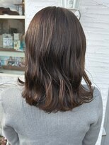 ヘアーエポック(hair epoque) 大人美人小顔ヘルシースタイルふんわりカールショコラアッシュ