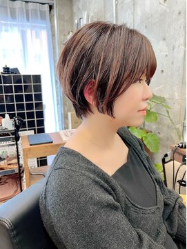 ベンジー 蔵前ii店(benji) 横顔も素敵な丸みショートボブ◎蔵前/ショート/ボブ