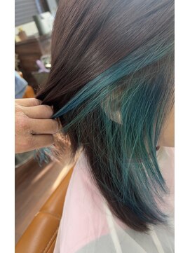 ヘア デザイン アンド ケア ビ ジョイ(Hair Design & Care Vi Joy) インナーカラー
