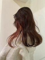 ローレンアオ(LOREN AO)&nbsp;ロング/暖色カラー/インナーカラー/魅力倍増しカール