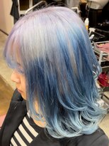 ハイパー(HYPER)&nbsp;ホワイトシルバー×ブルー