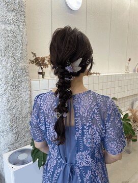 リル(re'll) 《花屋併設》編み下ろし［酸性ストレート/ヘアセット］