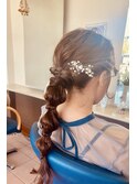あみおろしヘアアレンジ♪