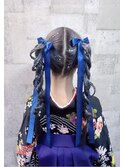 個性派ツインテール