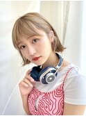 20代30代40代◎首が綺麗に見える外ハネボブ