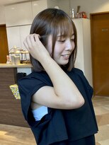 レクタ(recta)&nbsp;大人30代顎下レングスのナチュラル酸性ストレートボブ