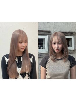 《抜け感×上品》顔周りカット×顔周りレイヤーカットで小顔魅せ＊華やかな韓国ヘア/伸ばしかけヘアも◎