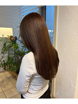 クラフト ヘア デザイン(CRAFT HAIR DESIGN) ブリーチなしw colorで作るhazel beige