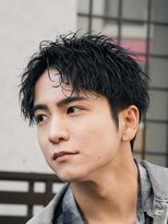 フィフス 渋谷(fifth)&nbsp;渋谷スパイキーパーマツイストスパイラル大人ショート短髪パーマ